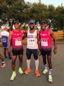 Welkom runners make every step count in fierce marathon