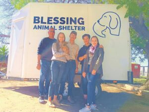 A blessing arrives for animals in need