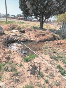 Damages extending throughout city