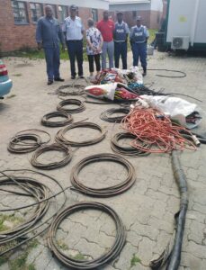 Odendaalsrus woman (67) arrested after discovery of stolen copper