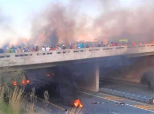 Three apprehended in Ventersburg protest