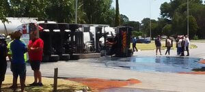 Diesel spillage in Welkom causes concern for road users