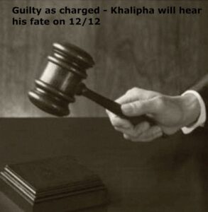 Khalipha guilty of assault, opposition expects penalties to ‘get rid of him’
