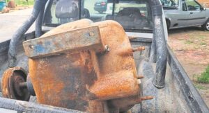 Men in court after motor theft