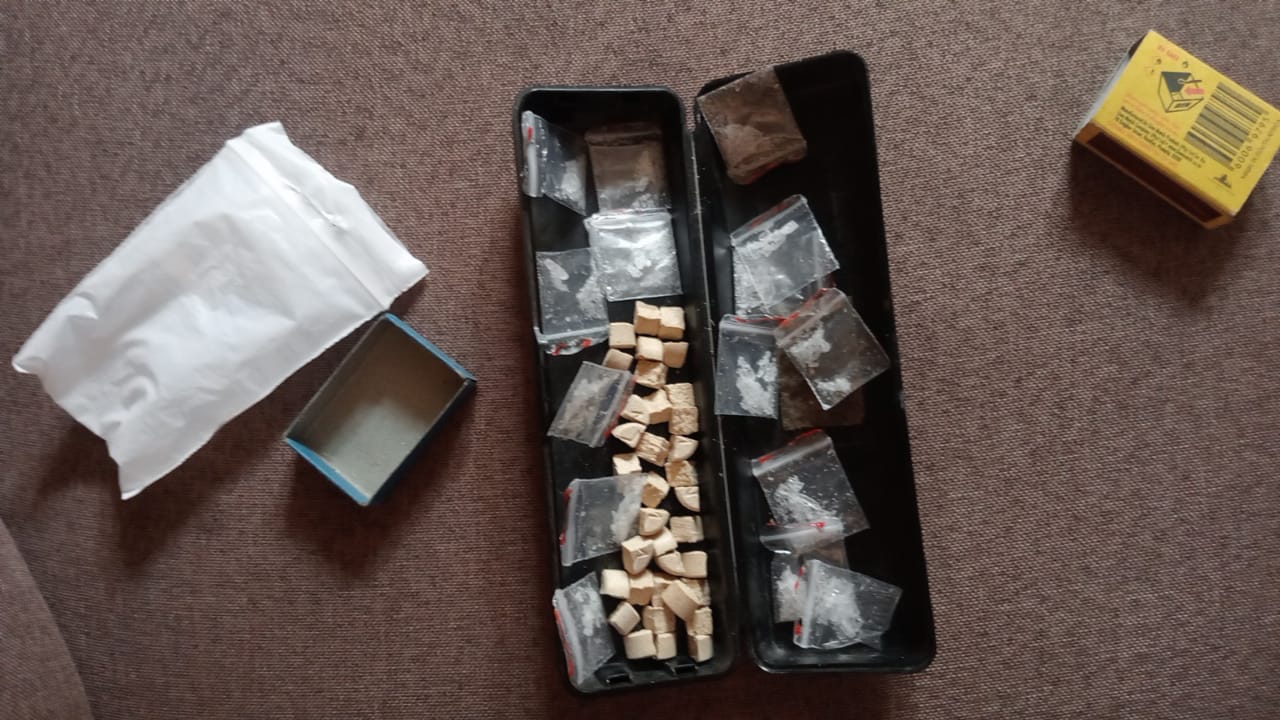 A 25-year-old woman was found in possession if moneybelieved to be the proceeds from the sale of drugs