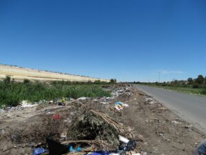 Toestand van dorp, gedrag van padgebruikers skok
