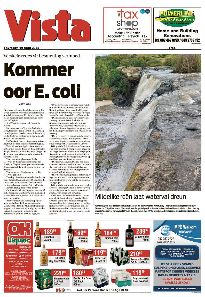 Vista E-Edition – 10 April 2025