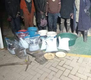 Illegal mining activities dealt a serious blow