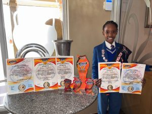 Dancing to her own drum