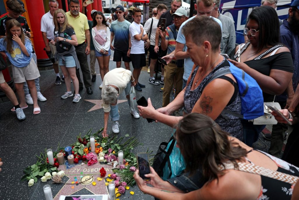 Ozzy Osbourne dies.