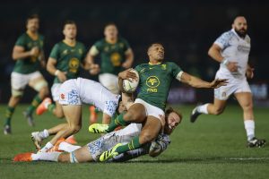 Van den Berg strikes twice as Springboks beat Italy
