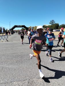 Resilience shown in race