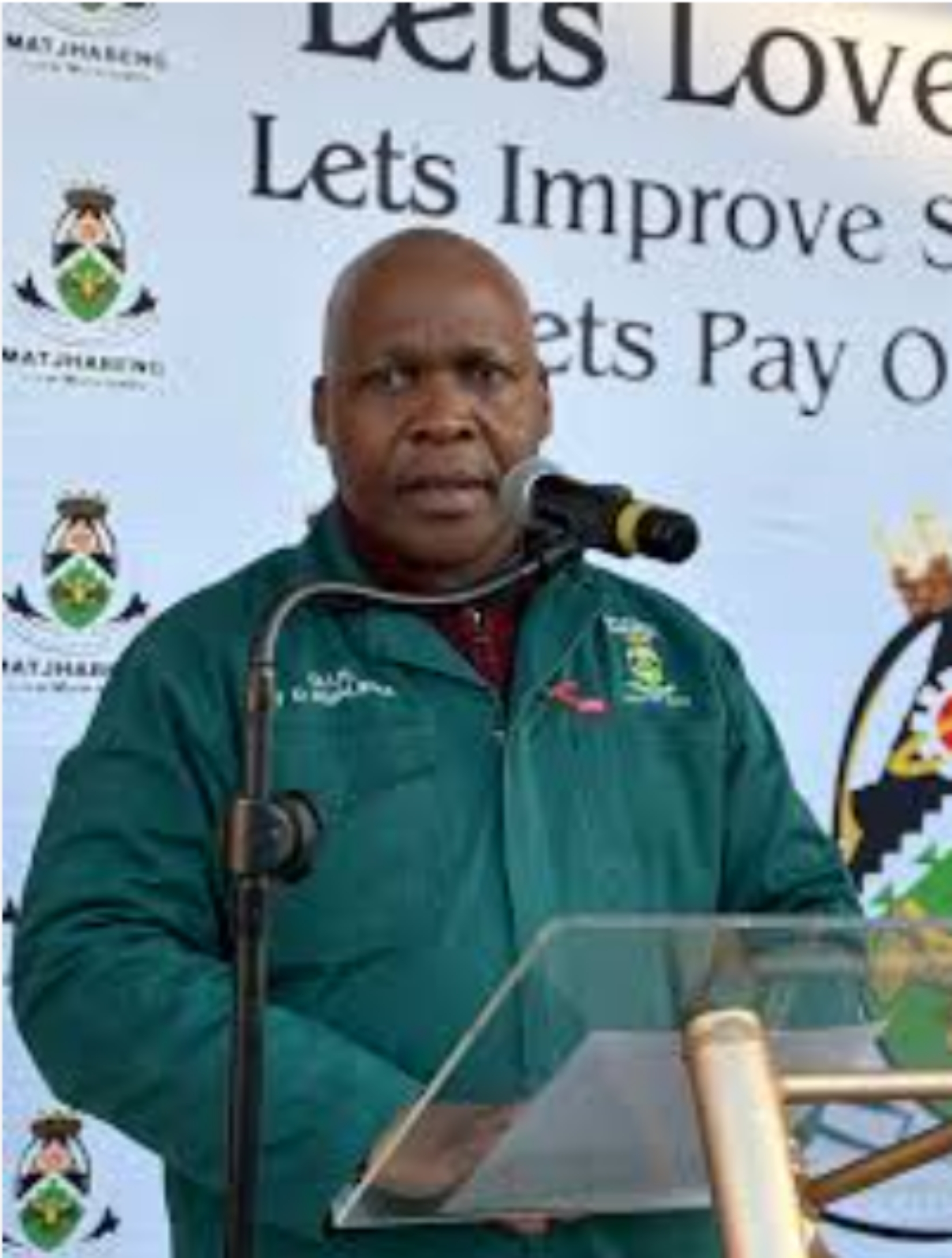 Thanduxolo Khalipha, executive Mayor of Matjhabeng
