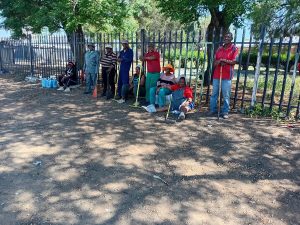 Residents clean up, show community spirit