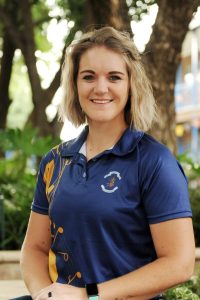 Verteenwoordig rugby by haar skool