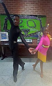 Dancing duo get ready for SA’s