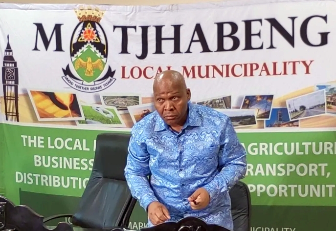The executive mayor of Mtjhabeng, Thanduxolo Khalipha