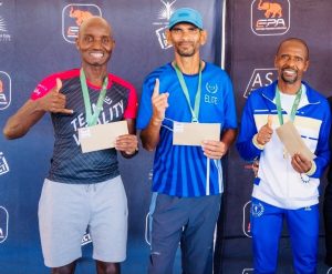 Thrill propels runner