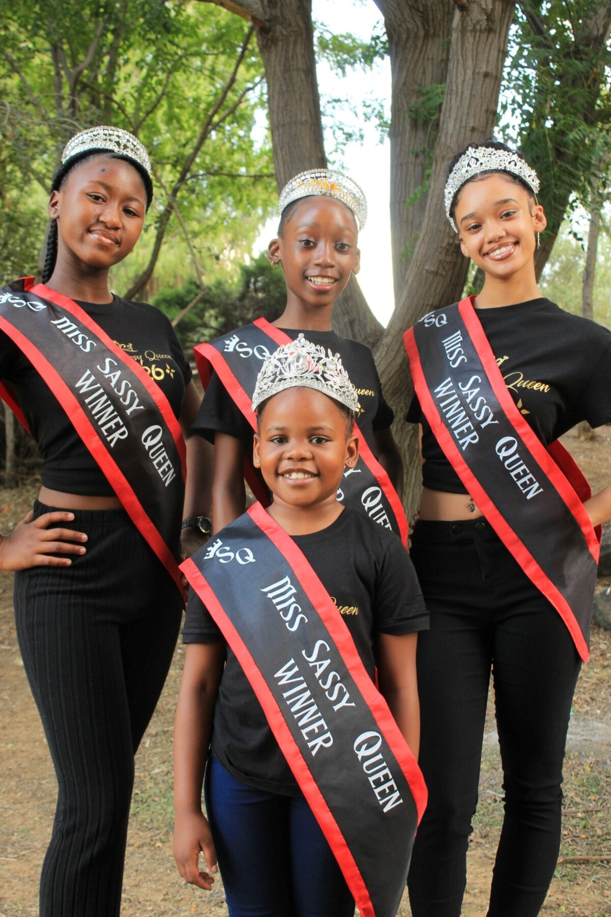 The winners of the Mr & Miss Sassy Queen 2026