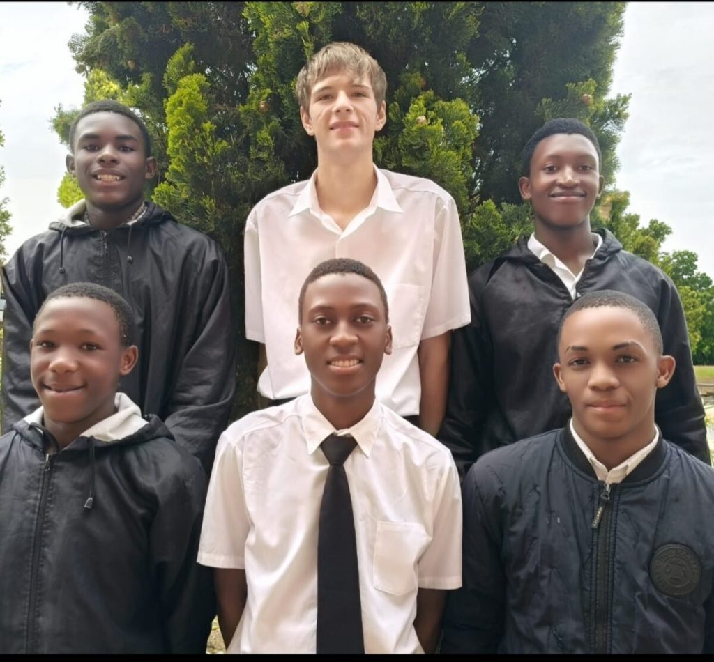 Athletes of the Orion School have been included in the Free State team for learners with special educational needs (LSEN). They are going to participate in the SA LSEN Championship from 8 to 11 April in Rustenburg. From the left are, front: Mokhuamathe Masosote (long jump), Hlompo Rantle (5 000m) and Malik Nelson (long jump); back: Thuto Ramokhoase (100m), Alex Naudé (high jump), Xolane Mabeli (long jump).