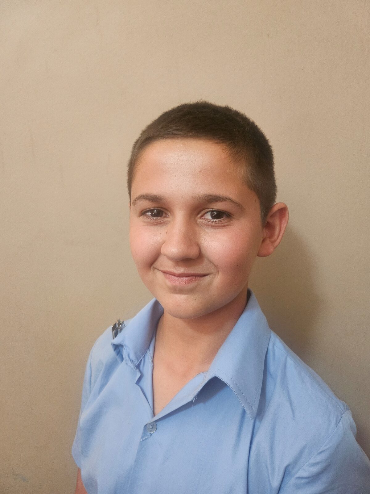 Lénardo Jordaan, hoofseun van die Laerskool Odensia in Odendaalsrus.