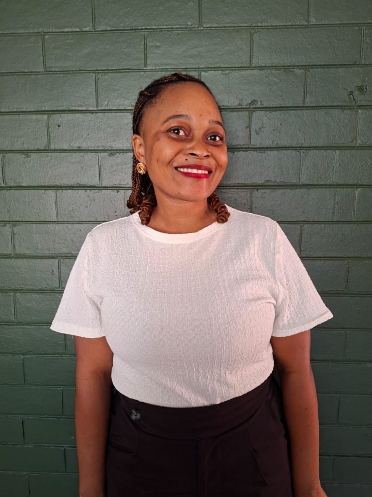 Ngoejane Lydia Chabaku is the new Afrikaans teacher for Gr.5 to Gr.7 
at the St Dominic's College in Welkom.