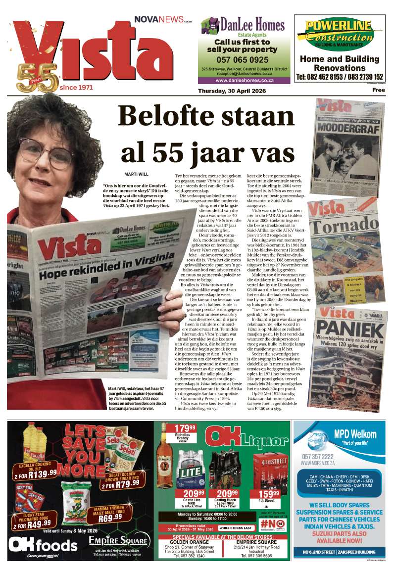 Vista E-Edition 30 April 2026