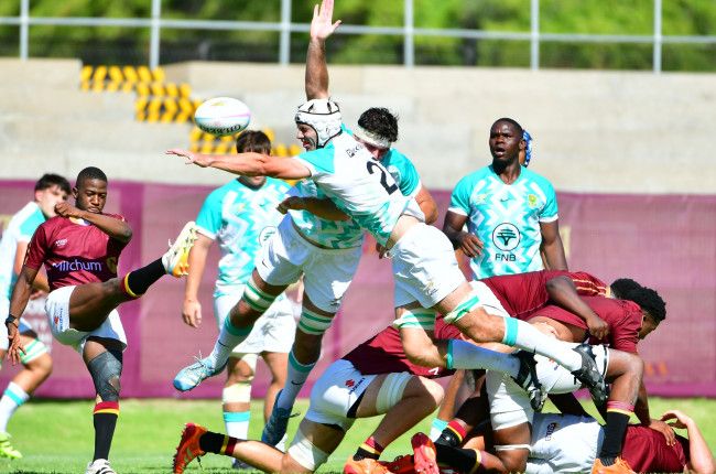 The Junior Springboks during the U20 training match against Maties in January. (Photo by Grant Pitcher/Gallo Images)