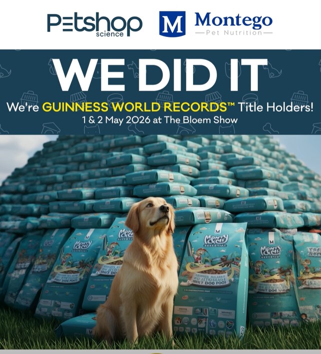 World record attempt succeed for largest donation of pet food in 24 hours.