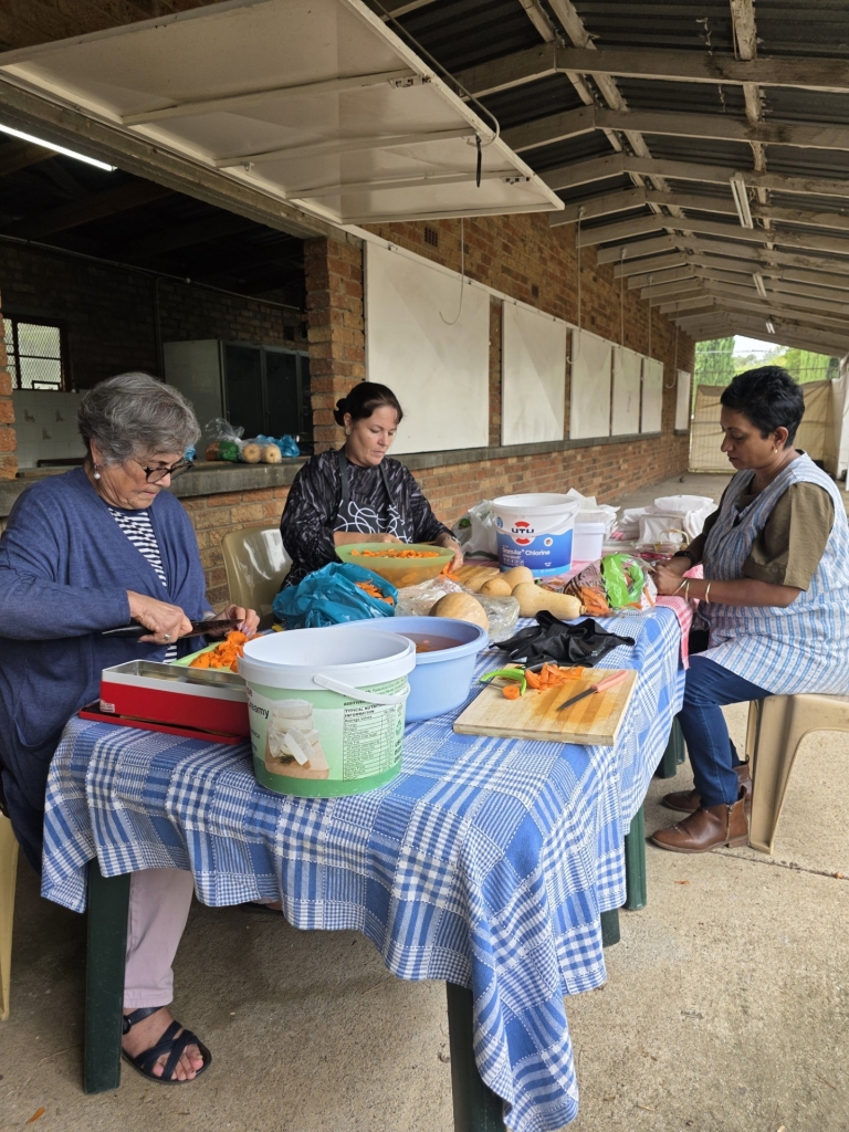 These women make sure that warm, hearty meals are served every week