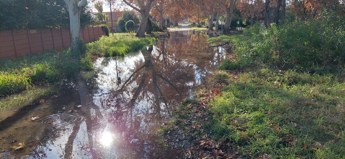 The corner of King and Amsterdam Street in Dagbreek, Welkom. PHOTO: Supplied