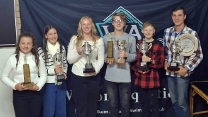 Swimmers rewarded for fruits of their dedication