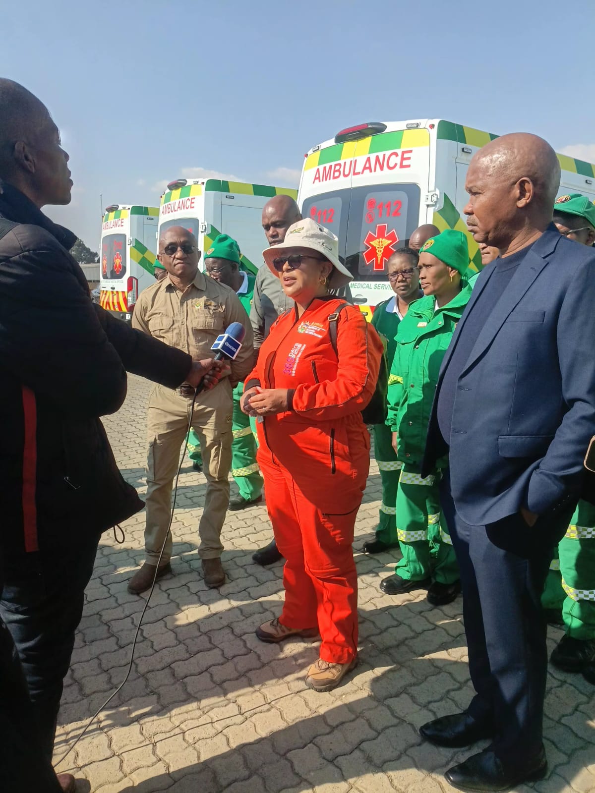The premier of the Free State, Maqueen Letsoha-Mathae and other top Free State politicians attended the launch.