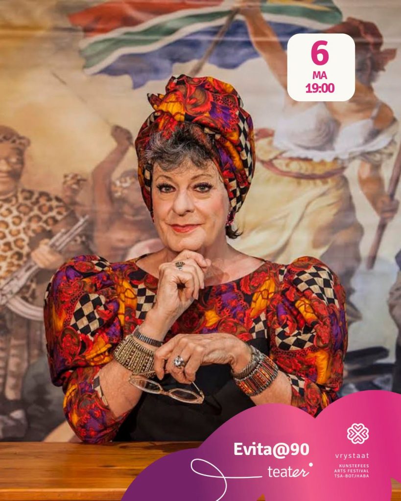Evita@90 op vanjar se Kunsfefees.