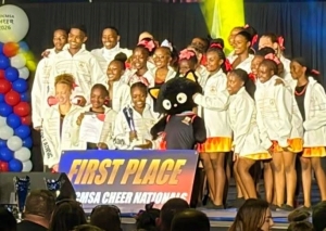 Welkom-Gimnasium cheerleaders dazzle SA, crowned national champs