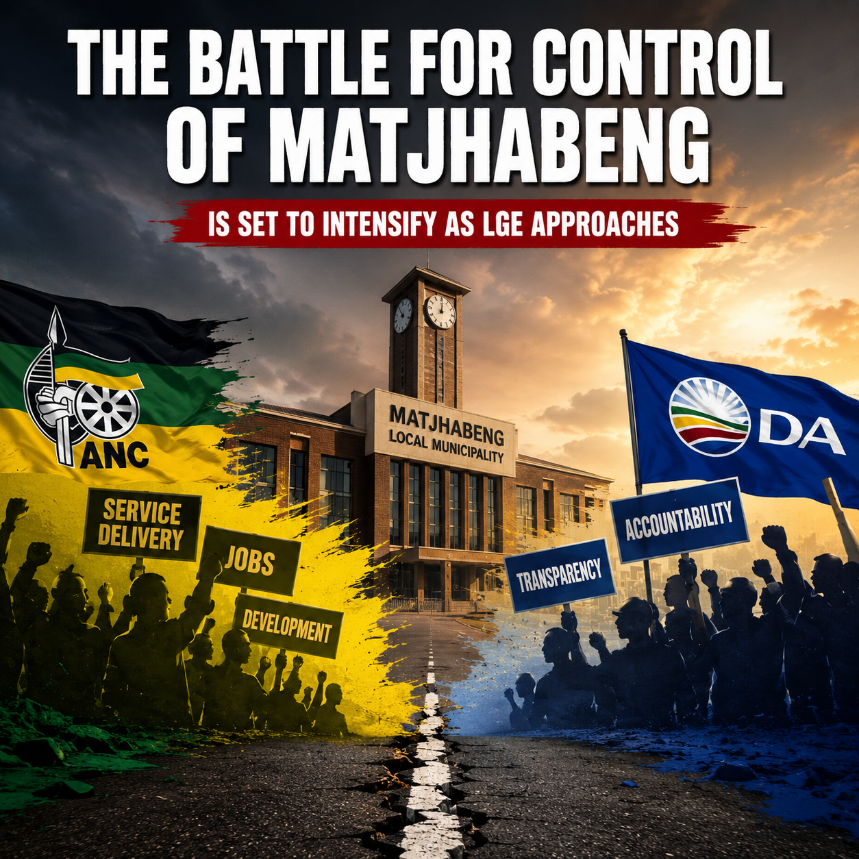 The battle for control of Matjhabeng is set to intensify as LGE approaches