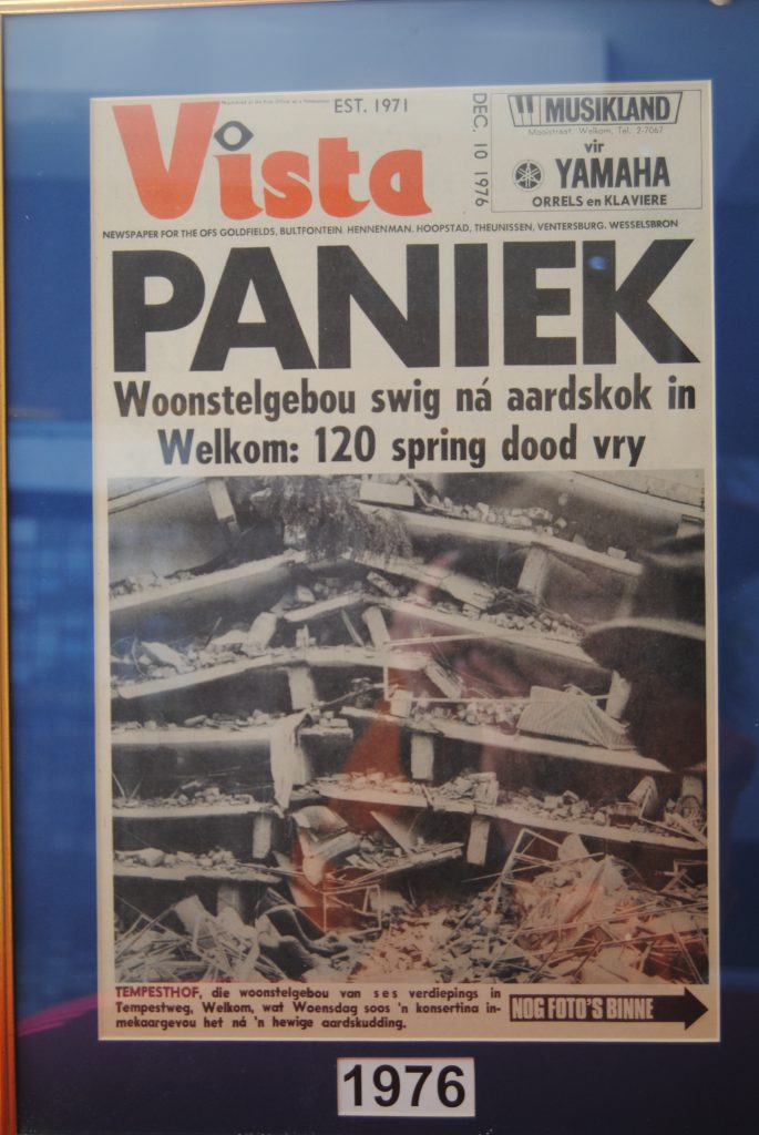 Tempesthof earthquake 1976