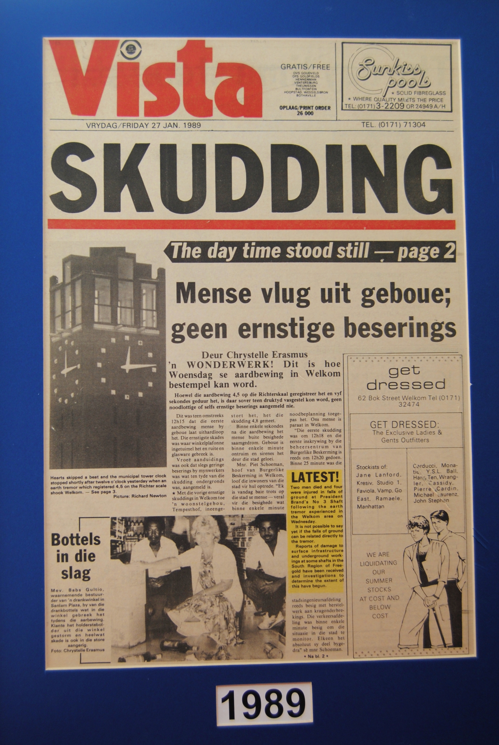 Skudding 1989