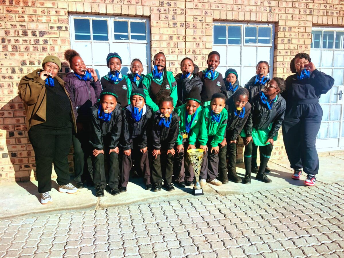 The winning Setshabelo Secondary Schoo