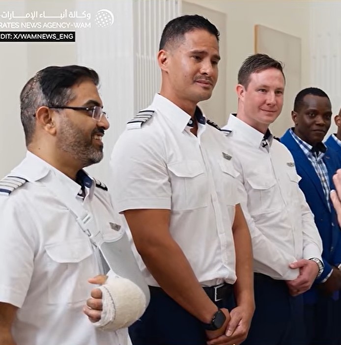 WATCH | Northern Cape-born pilot among those receiving UAE medals for foiling mid-air terror attack