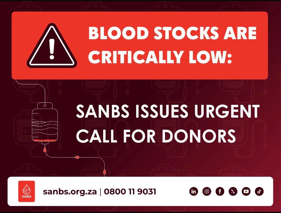 Blood Bank needs blood
