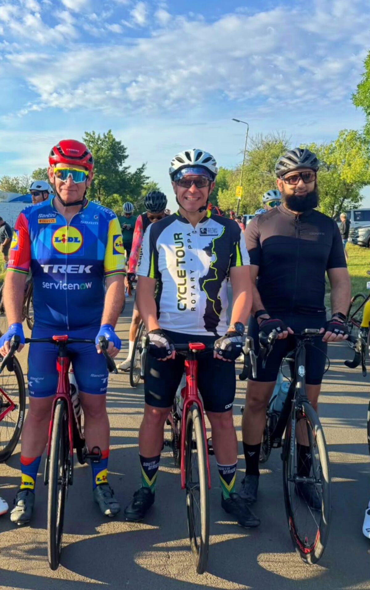 Welkom cyclists prove their mettle