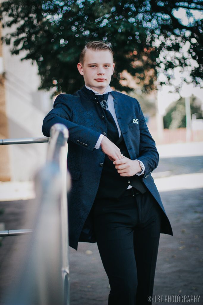 Reynhardt P. Nel is ’n matriekleerling van die Welkom-Gimnasium. FOTO: Ilse Photography