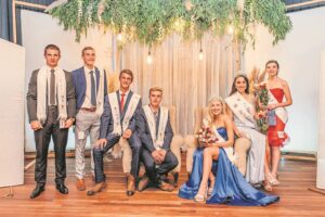 Straal op elegante geleentheid
