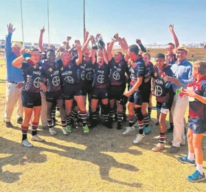 Sluit rugbyliga op hoë noot af