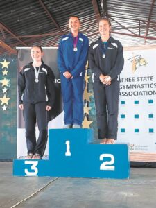 Styg uit in gimnastiek