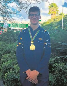 Atlete presteer in kampioenskap