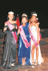Gracing the stage after earning their respective crowns