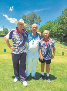 Spelers spook sake uit op rolbalbaan