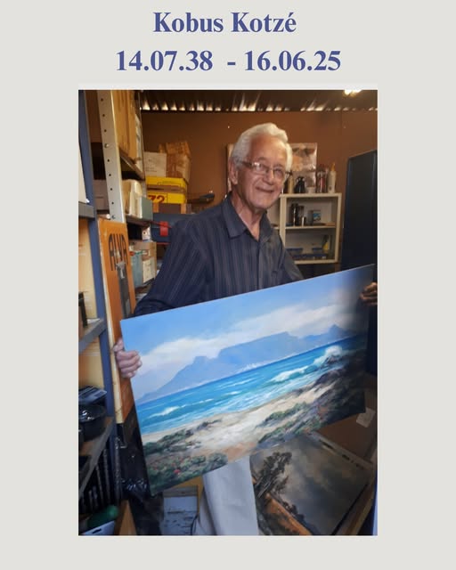 Bekende kunstenaar Kobus Kotzé sterf in Bloemfontein